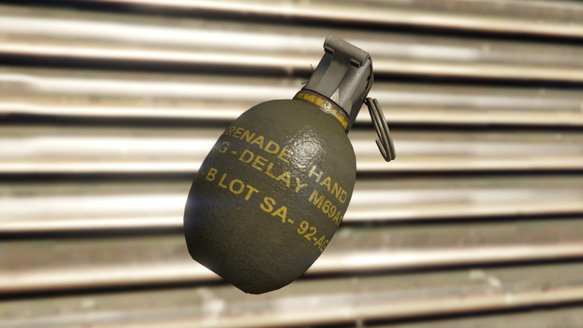 The Grenade as it appears in GTA V.