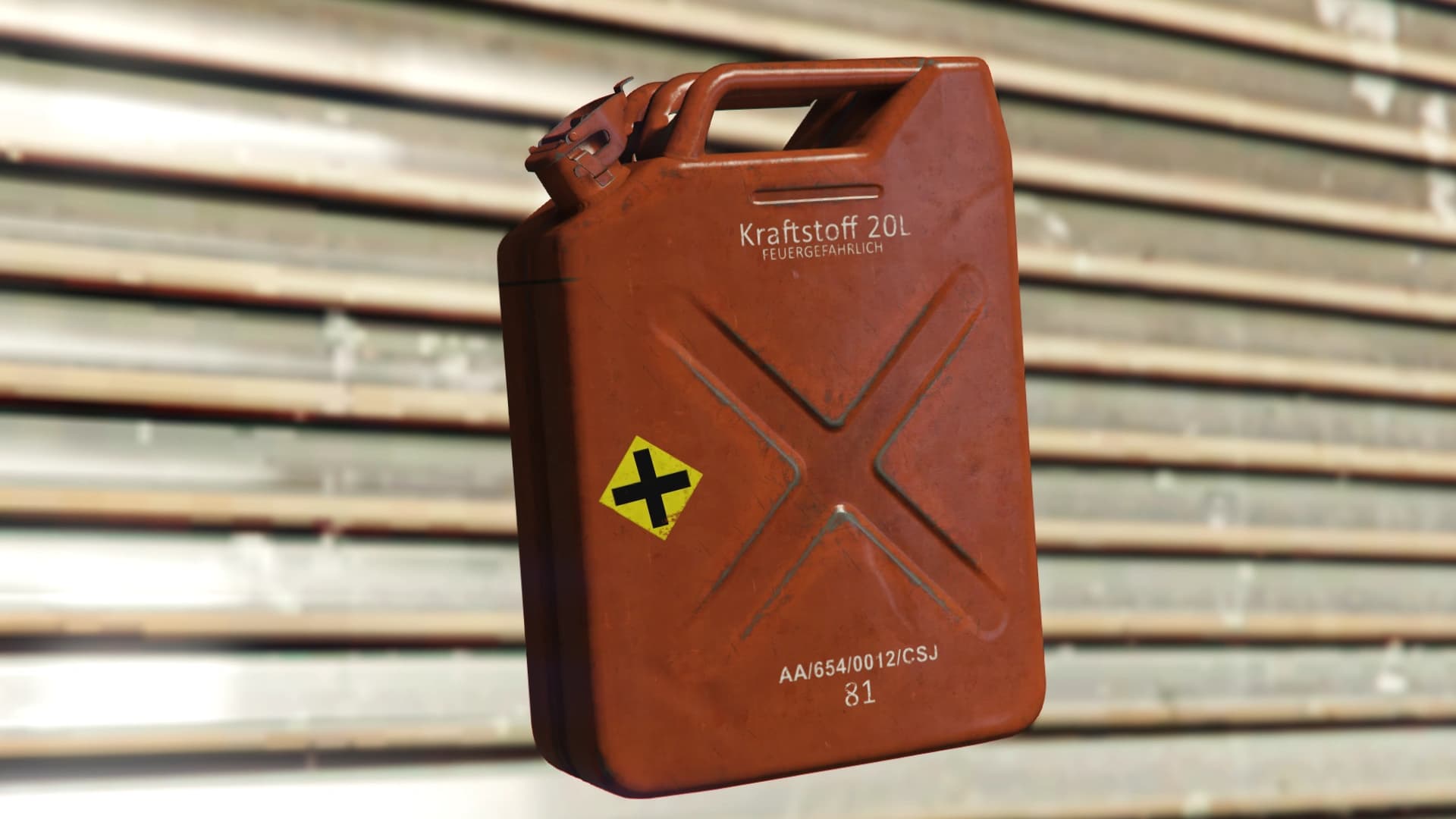 The Jerry Can as it appears in GTA V.