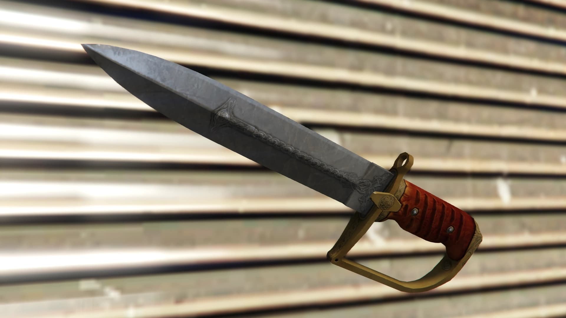 The Antique Cavalry Dagger as it appears in GTA V.