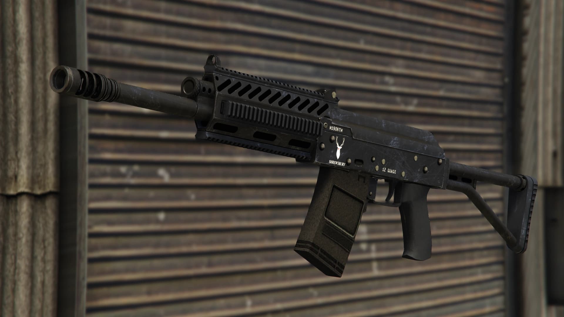 The Heavy Shotgun as it appears in GTA V.