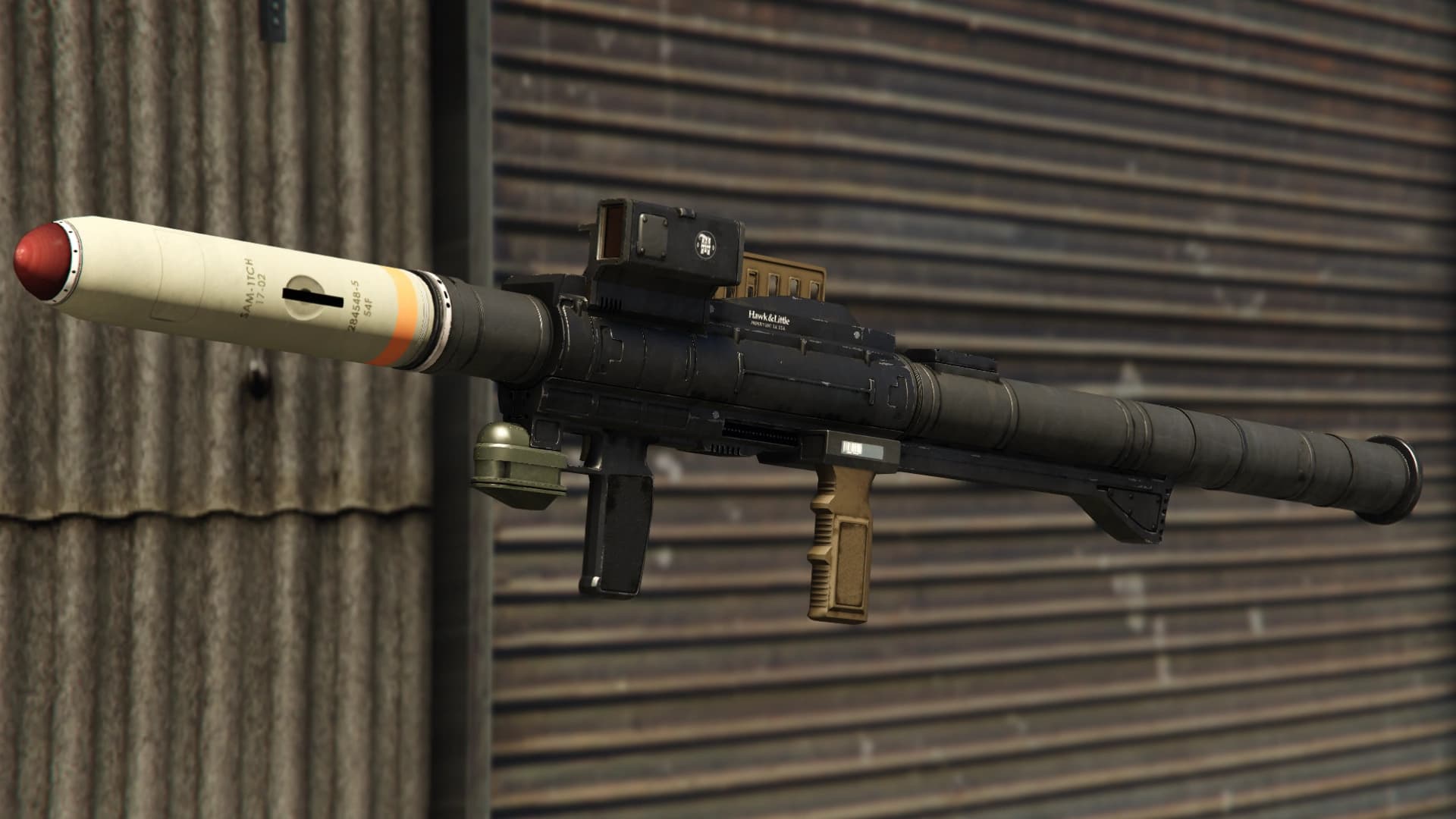 The Homing Launcher as it appears in GTA V.
