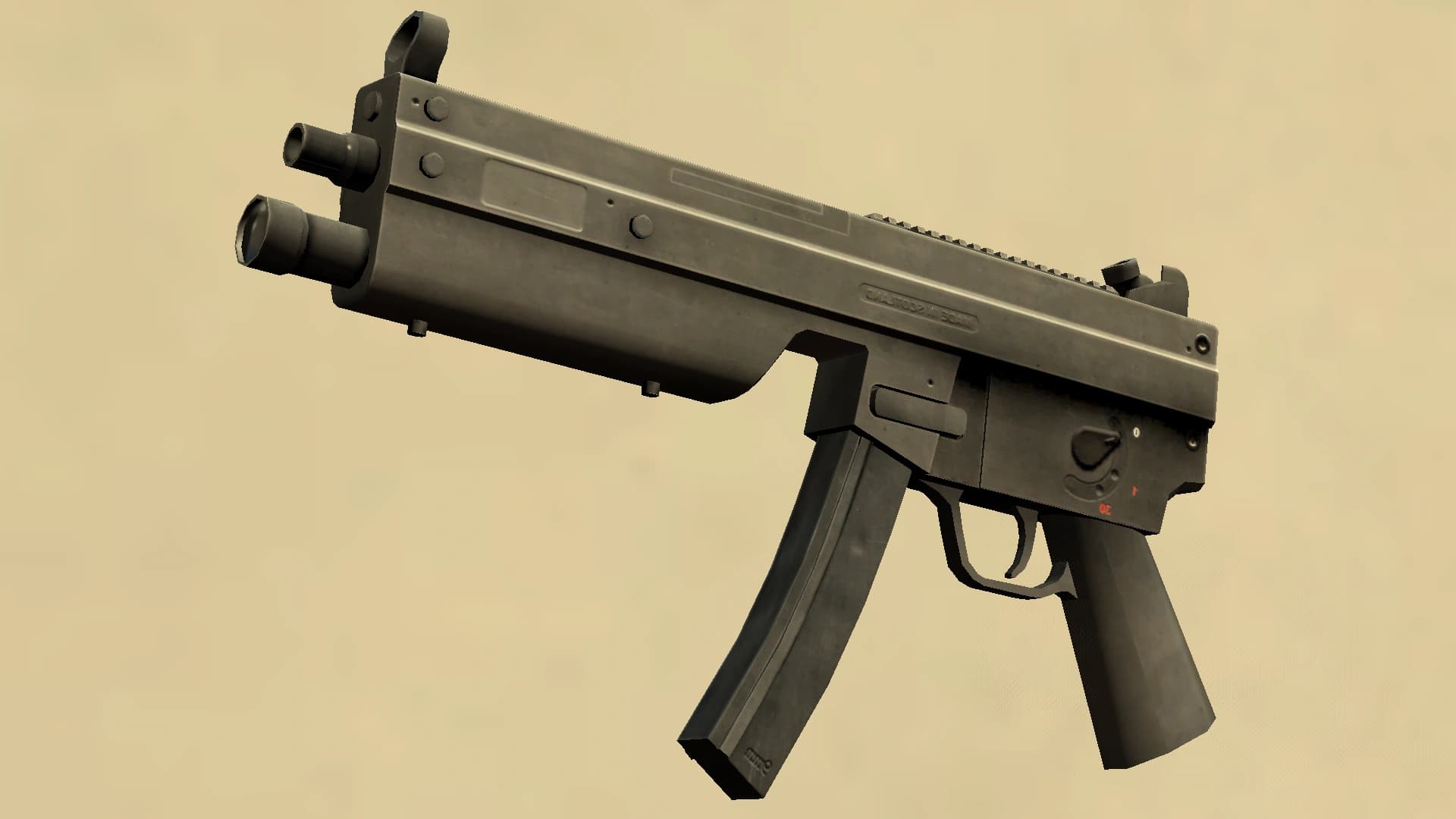 The SMG as it appears in GTA IV.
