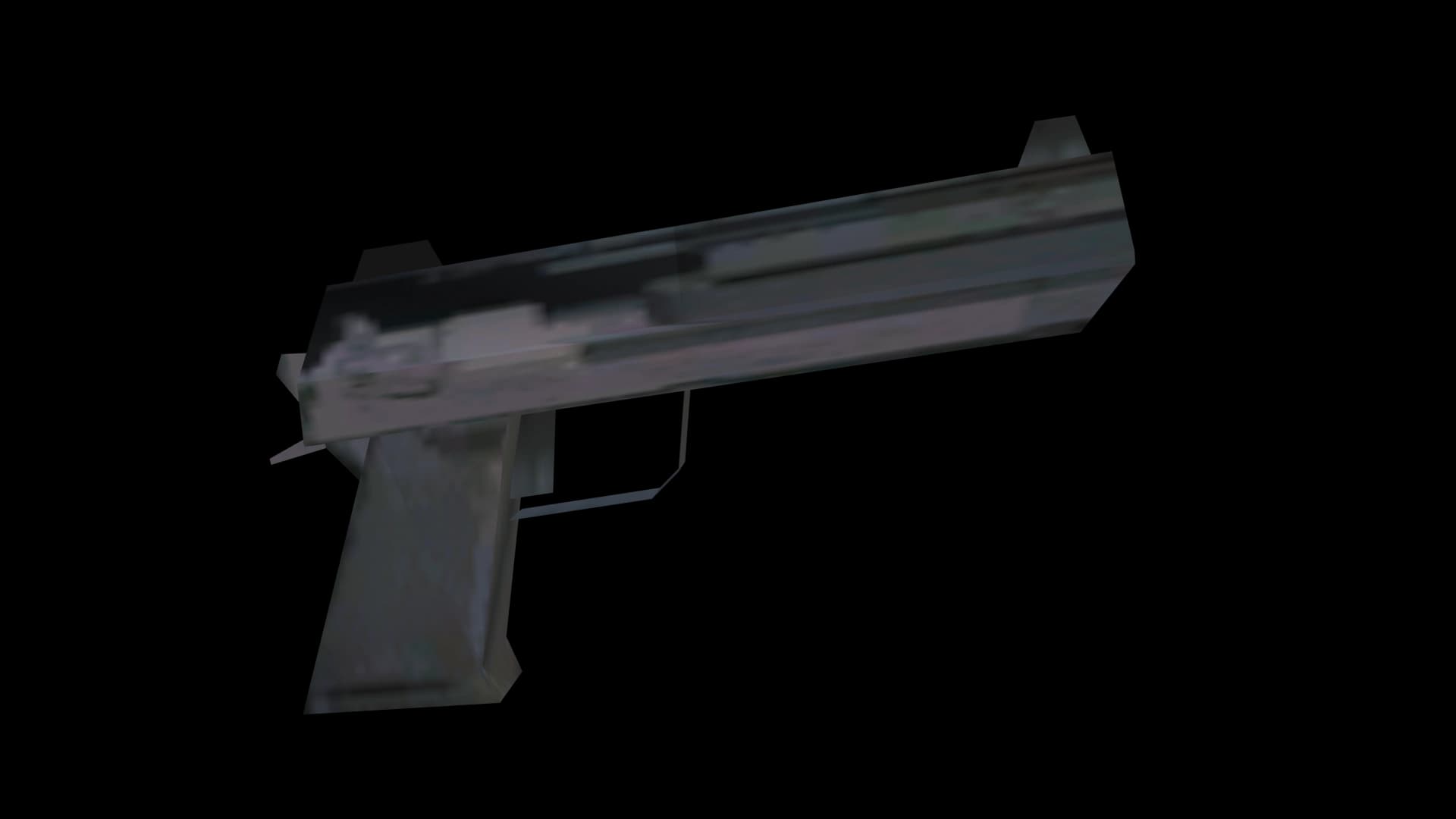 The Desert Eagle as it appears in GTA: San Andreas.
