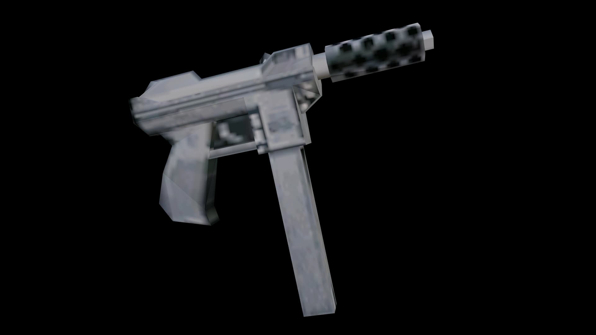 The Tec-9 as it appears in GTA: San Andreas.