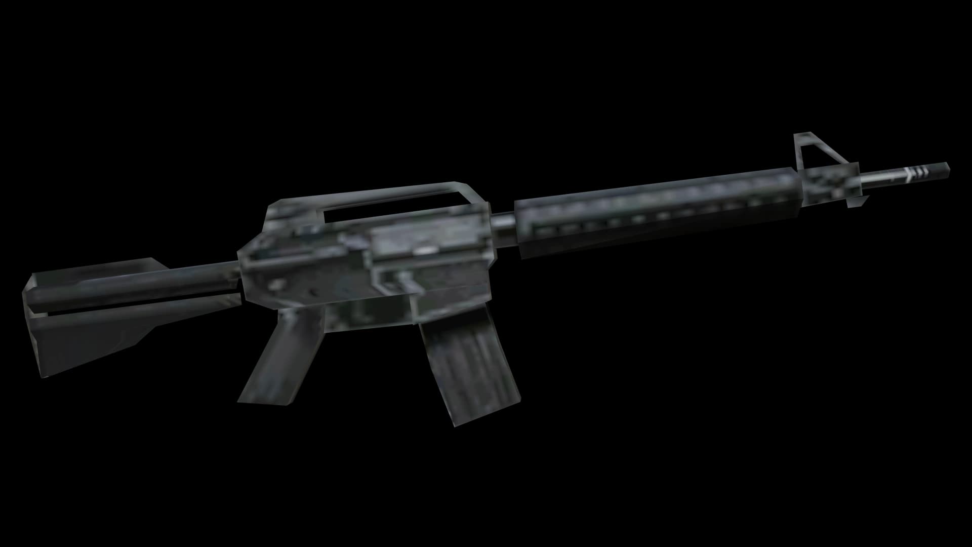 The M4 as it appears in GTA: San Andreas.