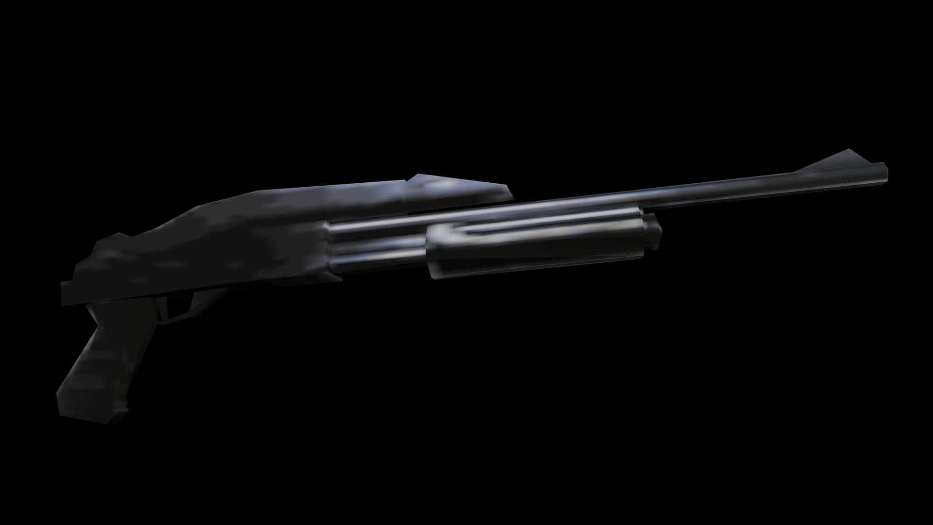 The Shotgun as it appears in GTA: Vice City.