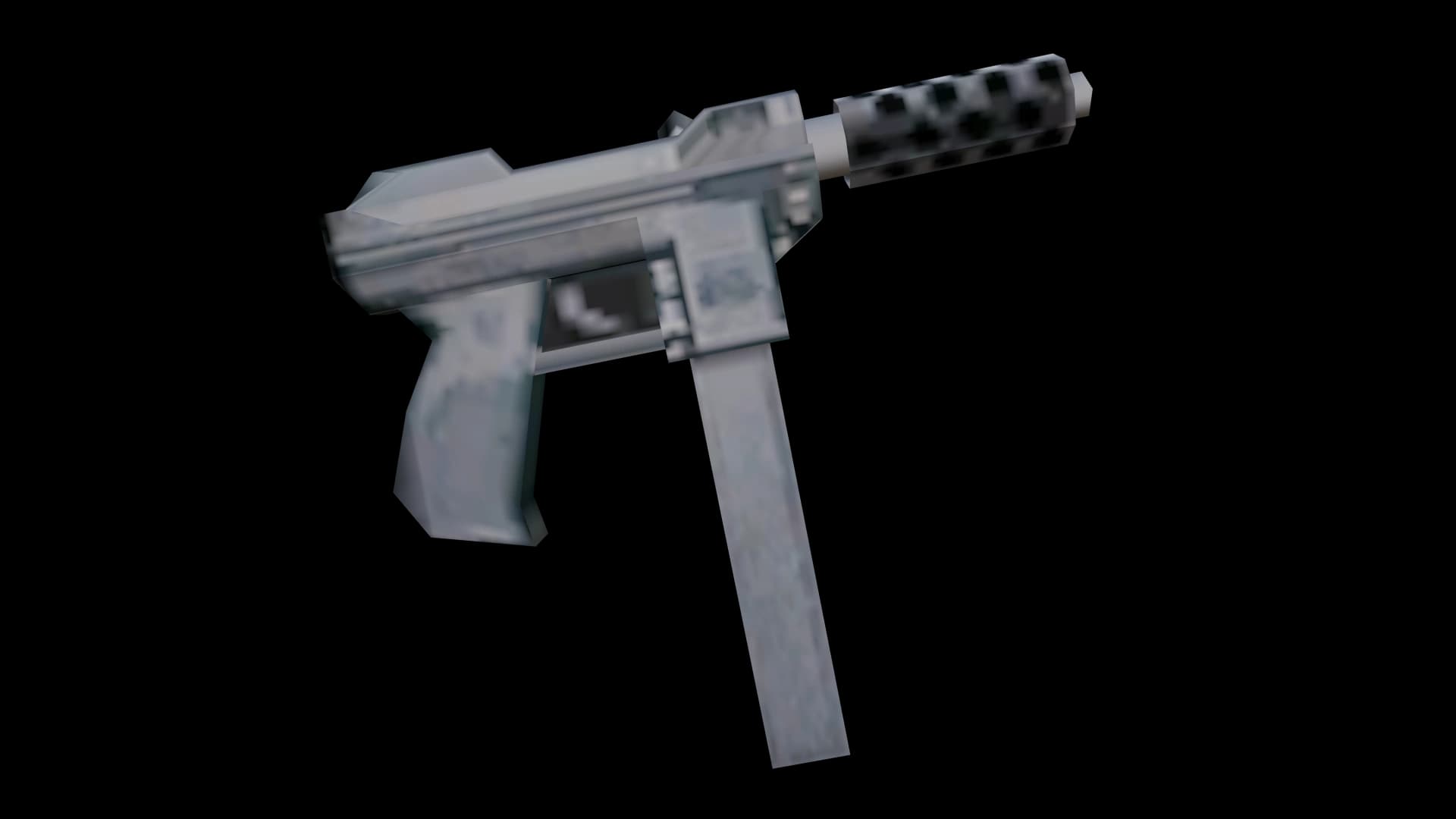 The Tec 9 as it appears in GTA: Vice City.
