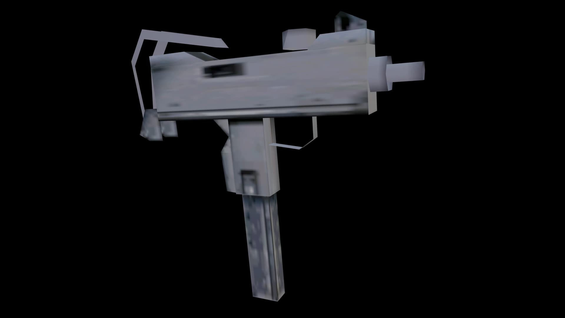 The Ingram Mac 10 as it appears in GTA: Vice City.