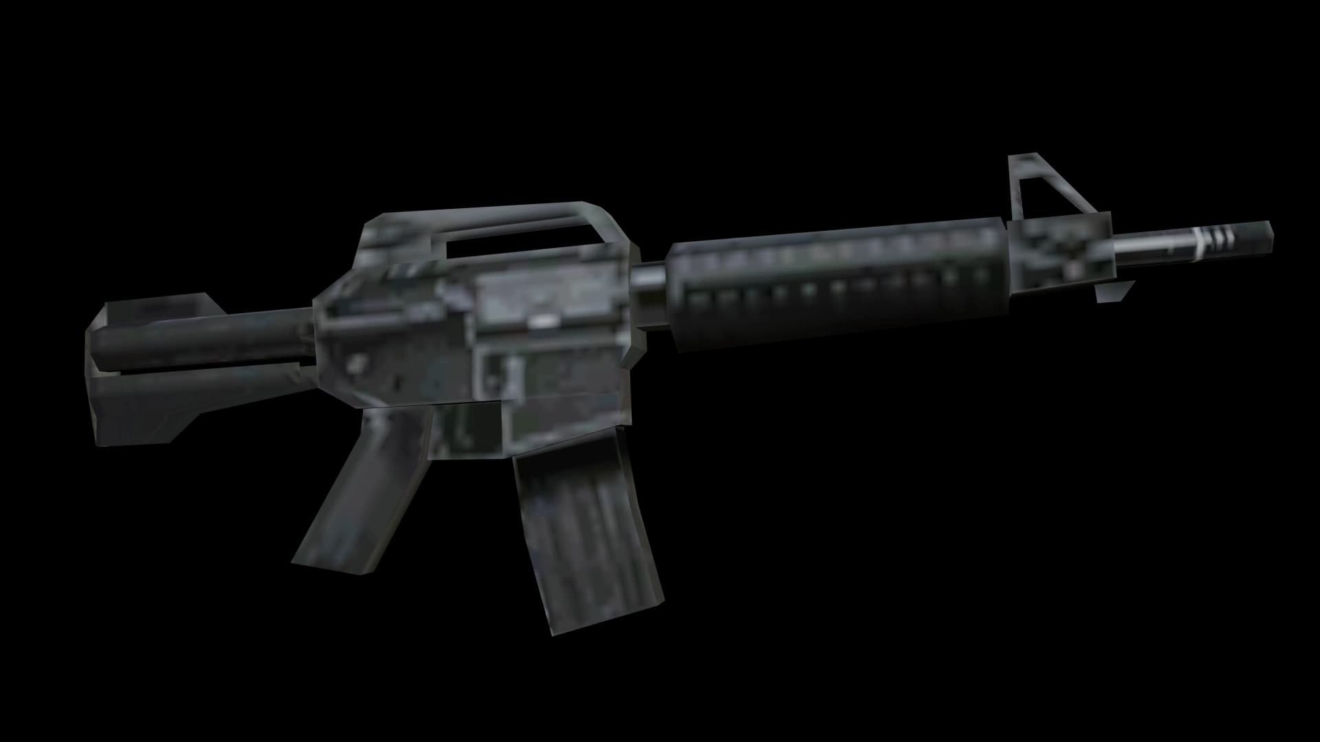 The M4 as it appears in GTA: Vice City.