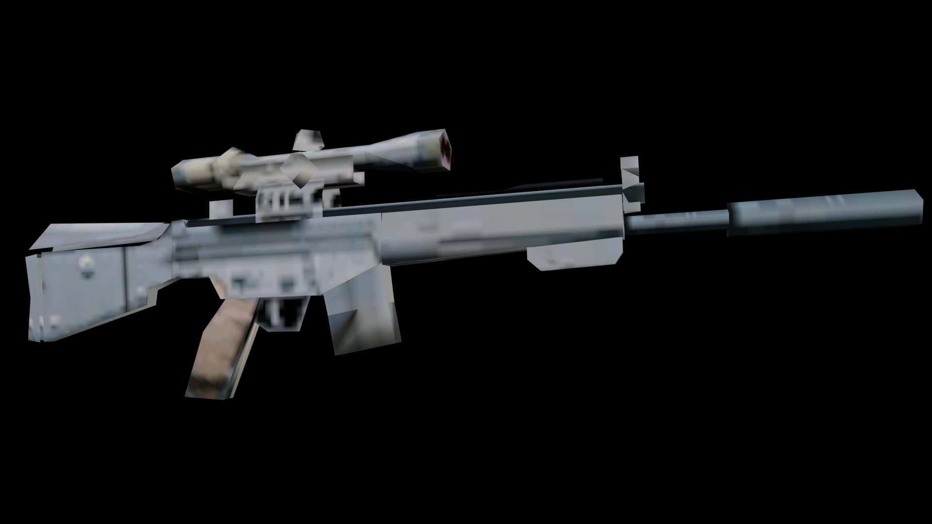 The PSG-1 as it appears in GTA: Vice City.