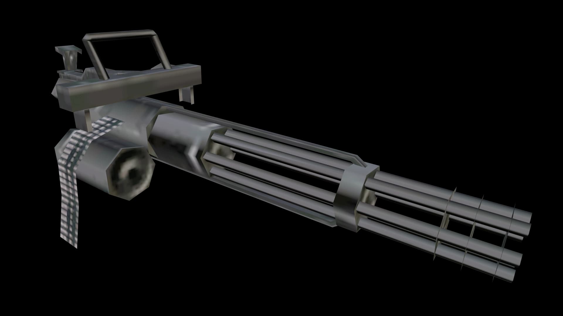 The Minigun as it appears in GTA: Vice City.