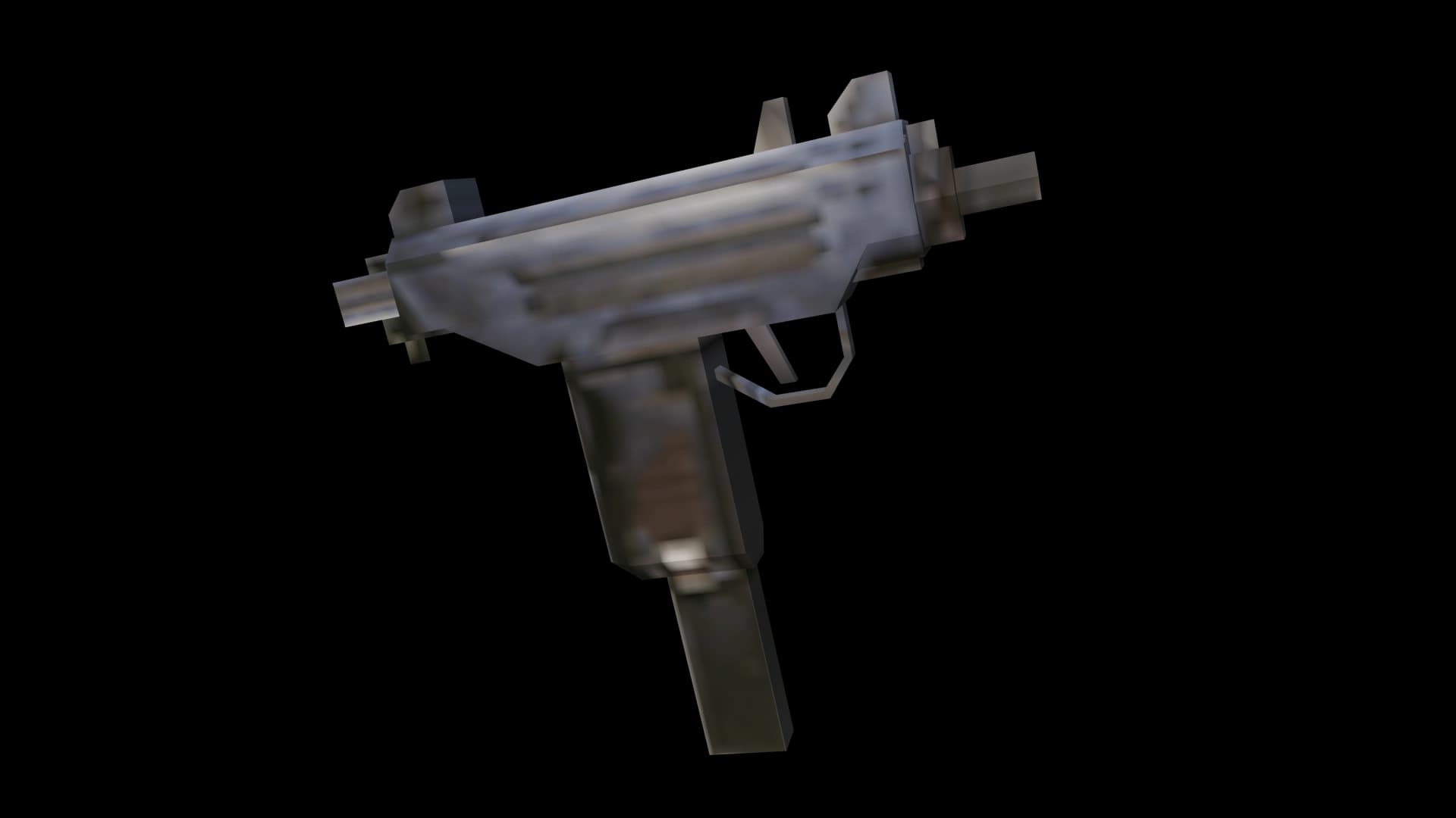 The Uzi as it appears in GTA III.