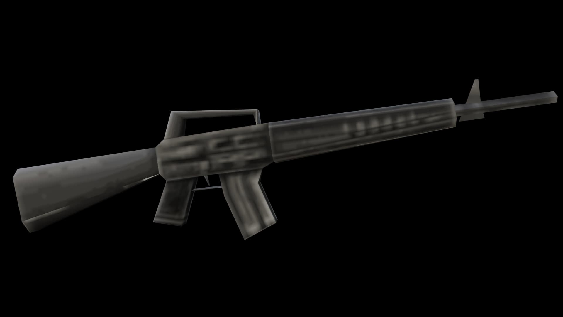 The M16 as it appears in GTA III.